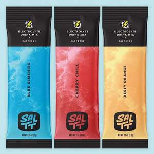 SALTT Sampler 3 Pack Caffeinated Electrolytes