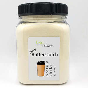 Ingredients: Protein Shake - Butterscotch 10 serve Jar