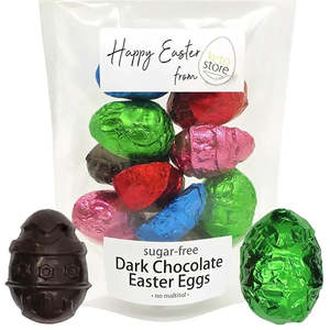 10 Artisan Easter Eggs - Dark Chocolate 5 flavour pack