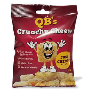 QBs Crunchy Cheese - Snack 40g size
