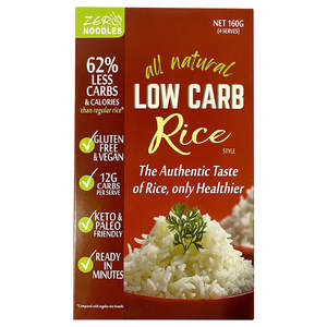 Zero Slim & Healthy Low Carb Rice 160g