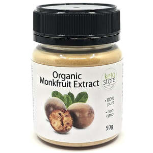 Ingredients: Organic Pure Monkfruit Extract 50g