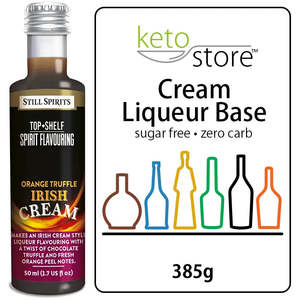 Top Shelf Liqueur - Orange Truffle Irish Cream Flavour + Keto Store™ Cream Liq&hellip;