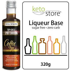 Top Shelf Liqueur - Coffee Maria Flavour + Keto Store™ Liqueur Base Bundle