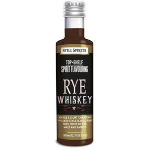Ingredients: Top Shelf Whiskey - Rye
