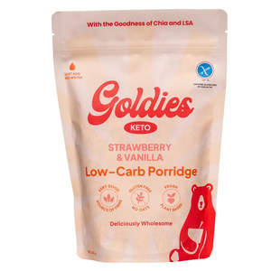 Goldies Porridge - Strawberry Vanilla