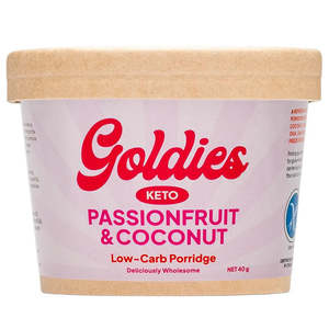 Goldies Porridge - Passionfruit Coconut Pottle