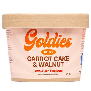 Goldies Porridge - Carrot Cake and Walnut Pottle