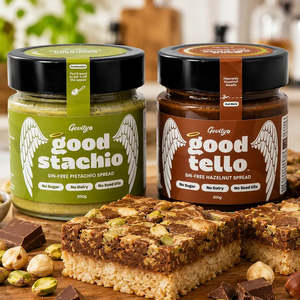 Gevity GOODTELLO Hazelnut & GOODSTACHIO Pistachio Spreads Bundle