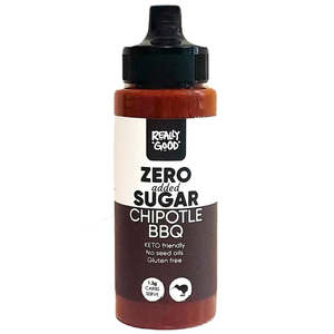 Ingredients: Really Good Zero Sugar Chipotle BBQ Sauce
