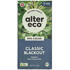 Flavour: Alter Eco 85% Classic Blackout Cacao Organic Dark Chocolate