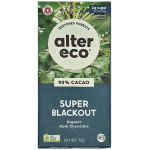 Flavour: Alter Eco 90% Super Blackout Cacao Organic Dark Chocolate