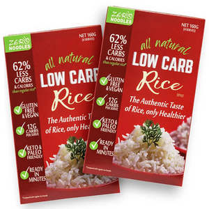 Zero Slim & Healthy Low Carb Rice 160g BUY ONE GET ONE HALF PRICE