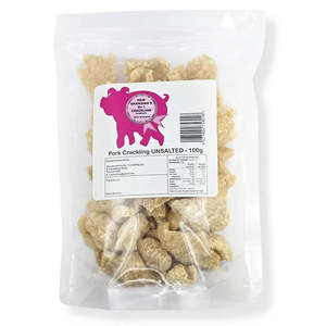 Grandma's No 1 Pork Crackling - Unsalted 100g