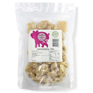 Grandma's No 1 Pork Crackling - Salted 100g