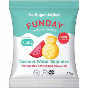 Funday Coconut Water Gummies (Watermelon & Pineapple)