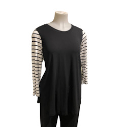 New Arrivals: STRIPE SLEEVE TOP