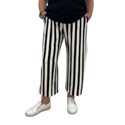New Arrivals: POCKET PANT CREAM STRIPE (18+20)