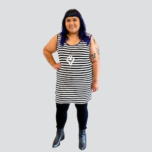 Top: VALPY TANK STRIPE