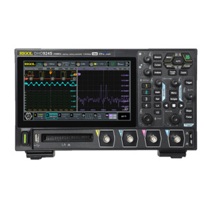 Oscilloscopes: Rigol DHO914S 4 Channel, 125MHz, 1.25GSa/s 12 Bit Digital Oscilloscope + AWG