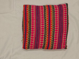 Festival Stripe Artisan Weave Cushion