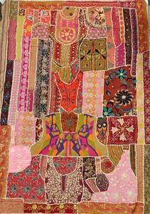 Hireage: Heritage Mosaic Mirrorwork Quilt