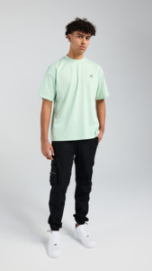 Pastel Palms Tee - Pastel Green