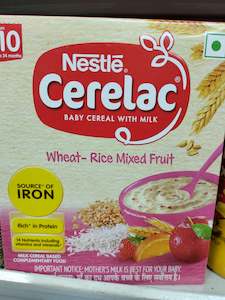 NESTLE CERELAC WHEAT-RICE MIXED FRUIT 300GM