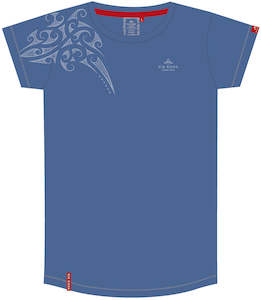 Kia Kaha Collection: Womens Maori T Shirt -  Kia Kaha