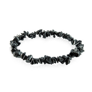 GBH-KGB1h Hematite Chip Elastic Bracelet