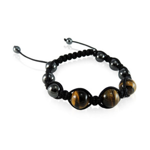 GBT-KGB10t Tiger Eye Magnetic Hematite Bracelet