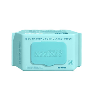 Wipes: Kiddicare Ultra Thick 100% Natural Ingredients - 80 Wipes