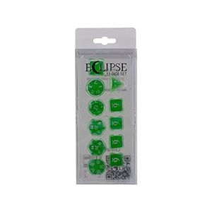 Dice: Eclipse Dice Set: Lime Green (11)