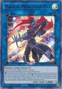 Yugioh Singles: Magical Musketeer Max [BLHR-EN052] Ultra Rare