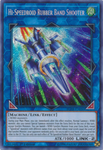 Yugioh Singles: Hi-Speedroid Rubber Band Shooter [BLHR-EN050] Secret Rare