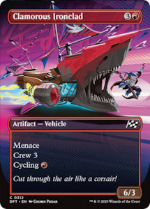 Aetherdrift: Clamorous Ironclad (Borderless) [Aetherdrift]