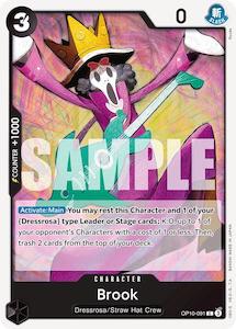 All Optcg Singles: Brook (091) [Royal Blood]