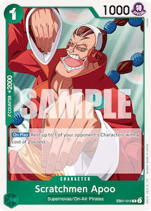 Memorial Collection: Scratchmen Apoo [Extra Booster: Memorial Collection]