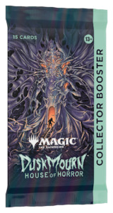 Mtg Boosters: MTG Collector Booster Pack - Duskmourn: House of Horror