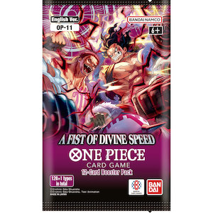 One Piece Tcg: One Piece TCG Booster Pack [OP-11] - A Fist of Divine Speed