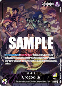 Kingdoms Of Intrigue Single: Crocodile (Alternate Art) [Kingdoms of Intrigue]