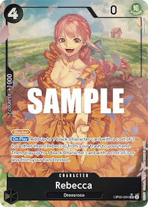 Awakening Of The New Era Singles: Rebecca (Alternate Art) [Awakening of the New Era]