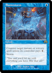 Flusterstorm (Retro Frame) [Modern Horizons 3 Prerelease Promos]