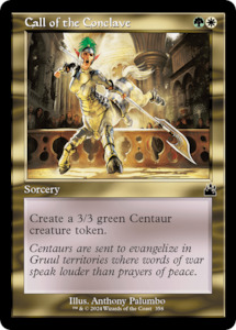 Call of the Conclave (Retro Frame) [Ravnica Remastered]