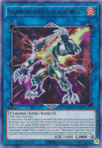 Yugioh Singles: Salamangreat Sunlight Wolf [BLAR-EN089] Ultra Rare