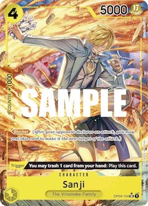 Kingdoms Of Intrigue Single: Sanji (Alternate Art) [Kingdoms of Intrigue]