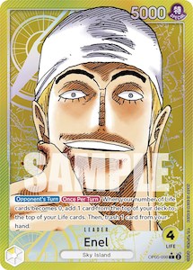 Awakening Of The New Era Singles: Enel (Alternate Art) [Awakening of the New Era]