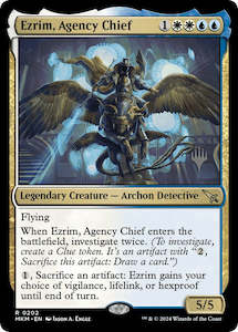 Murder At Karlov Manor: Ezrim, Agency Chief (Promo Pack) [Murders at Karlov Manor Promos]