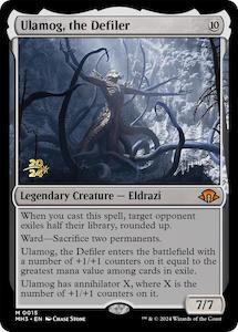 Mh3 Singles: Ulamog, the Defiler [Modern Horizons 3 Prerelease Promos]
