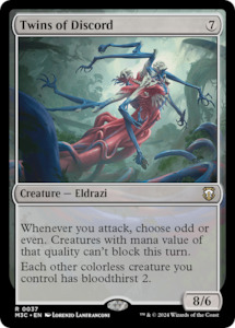 Mh3 Singles: Twins of Discord [Modern Horizons 3 Commander]